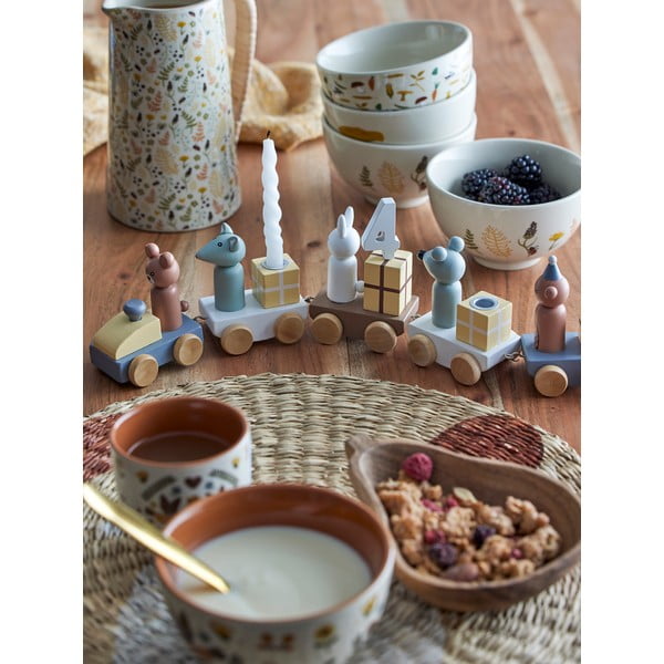 Ukrasni rođendanski vlak sa svijećama Bloomingville B-Day Vlak-image-2