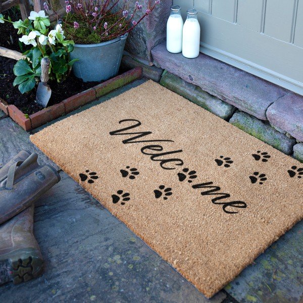 Otirač od kokosovih vlakana 60x90 cm Welcome Paws – Artsy Doormats-image-2
