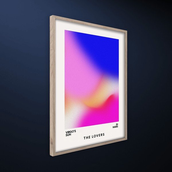 Tiskana slika s okvirom 50x70 cm Love Flow – Styler-image-3