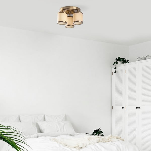 Stropna svjetiljka u brončanoj boji Way – Opviq lights-image-2