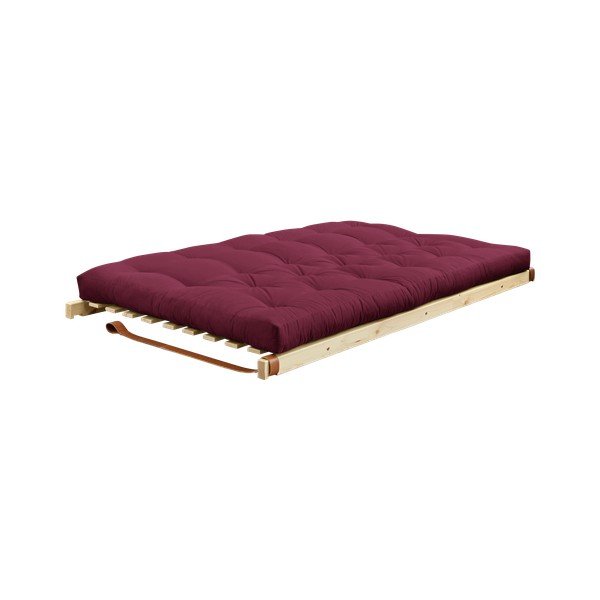 Kauč ​​na razvlačenje Karup Design Jump Natural Clear/bordo-image-3