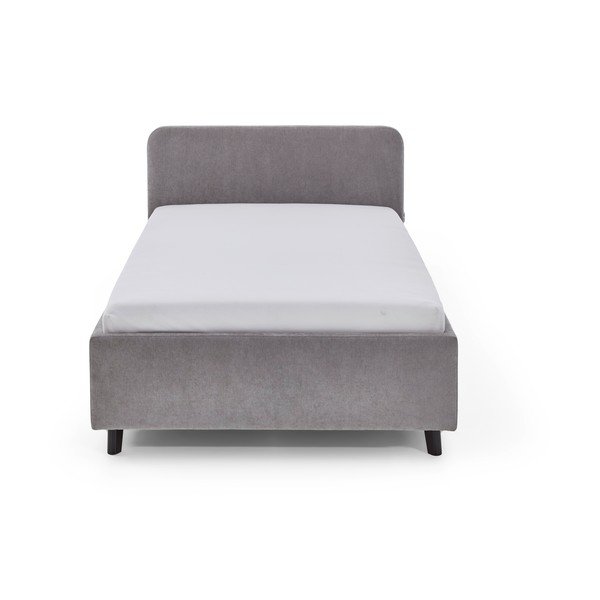 Sivi dječji krevet s prostorom za odlaganje s podnicom 140x200 cm Cosy – Meise Möbel