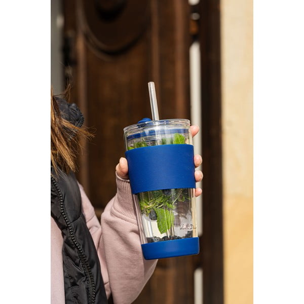 Plava termo šalica 600 ml Fuori – Vialli Design-image-2