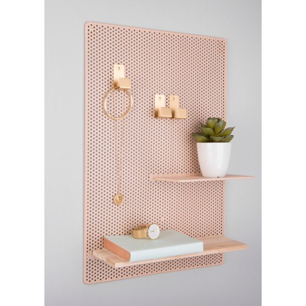 Metalna oglasna ploča u boji pijeska PT LIVING Perky, 34,5 x 52,5 cm-image-1