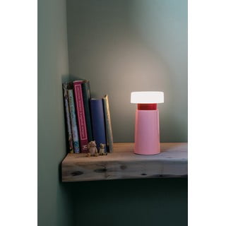 Ružičasta LED stolna lampa s mogućnosti zatamnjivanja (visina 17,5 cm) Victoria – Remember