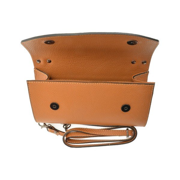 Smeđa ženska kožna torba Robert M Pisa-image-4