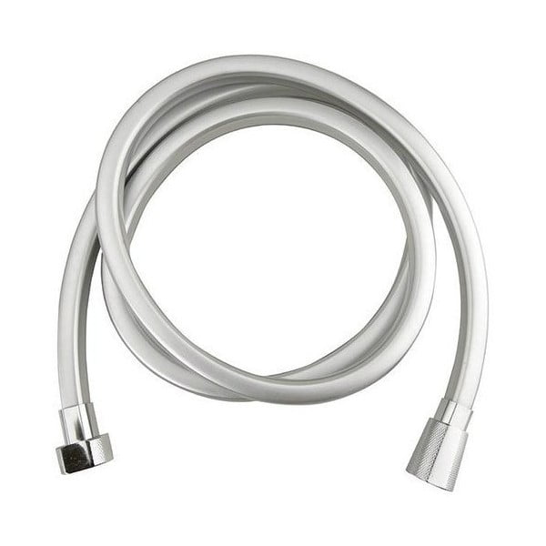 Plastično crijevo za tuširanje u srebrnoj boji Quadroflex – Sapho