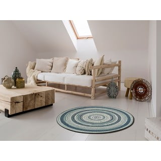 Plavi vanjski tepih Universal Verdi, ⌀ 120 cm