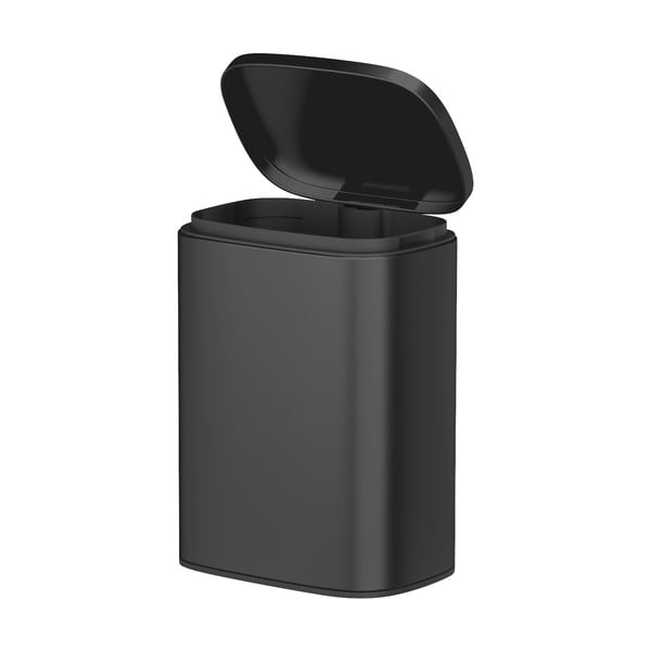 Crna kanta za smeće od nehrđajućeg čelika Wenko Sare
