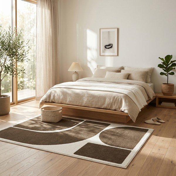Smeđi/krem tepih 160x230 cm Arcade – ESTE-image-1