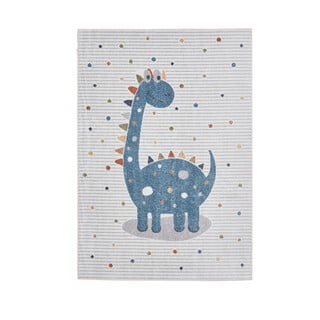 Plavi/svijetlo sivi dječji tepih 120x170 cm Vida Kids Dinosaur – Think Rugs