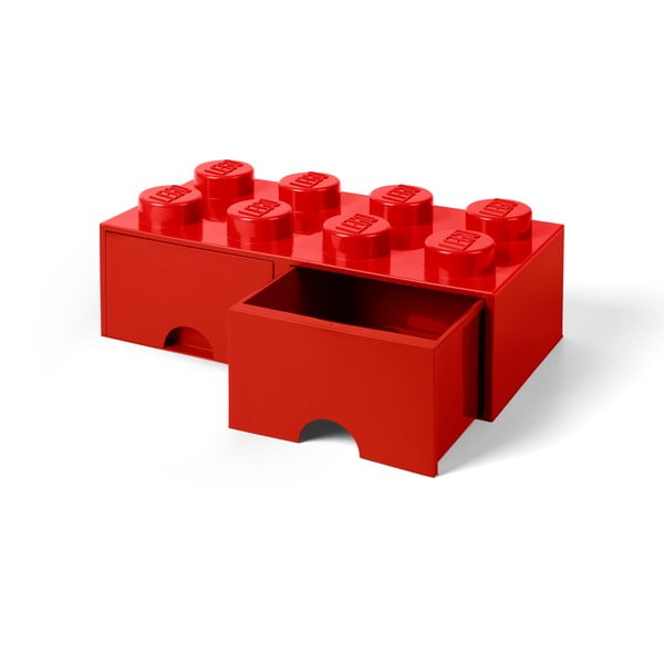 Crvena kutija za pohranu s dvije ladice LEGO®-image-2
