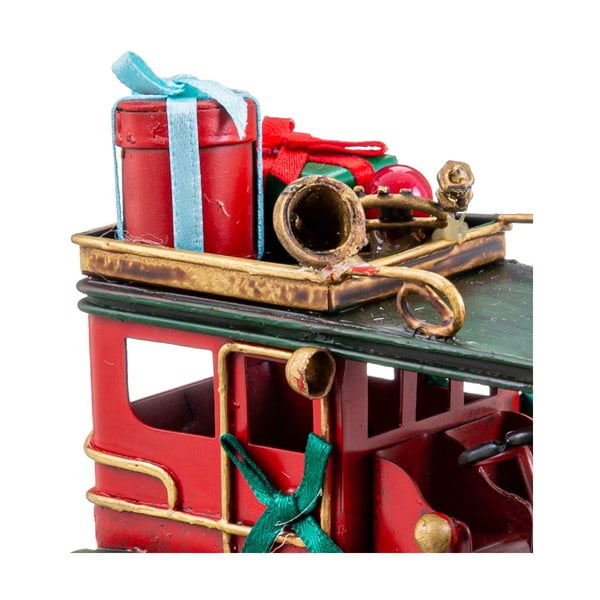 Metalna božićna figurica (visina 8 cm) Vintage Car – Casa Selección-image-2