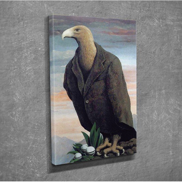 Zidni tisak na platnu Rene Magritte Nest, 30 x 40 cm-image-2