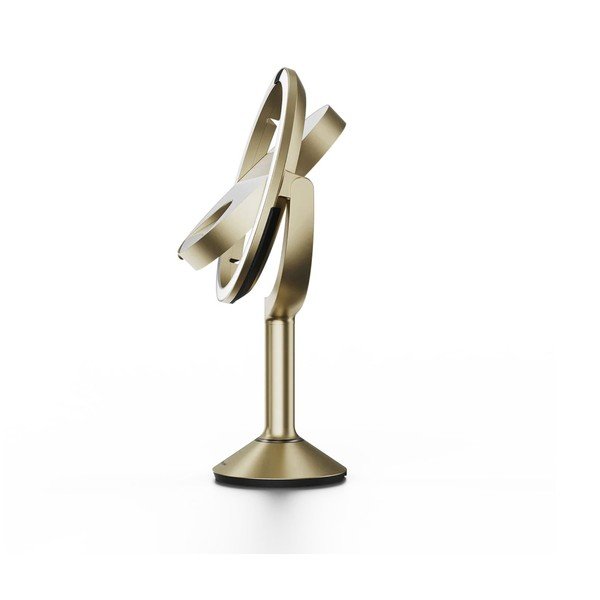Kozmetičko ogledalo s osvjetljenjem/povećavajuće (s povećanjem 5x/s povećanjem 10x) ø 20 cm Trio – simplehuman-image-3
