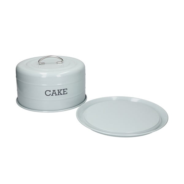 Plava metalna tacna za kolače E332, ⌀ 28,5 cm-image-4