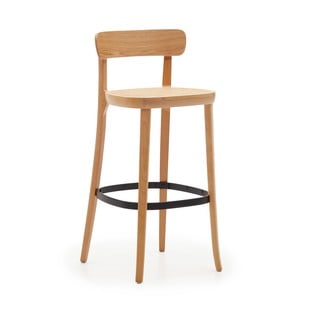 Barska stolica u dekoru jasena 99 cm Romane - Kave Home