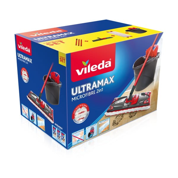 Set kanta i mop Vileda Ultramax-image-4