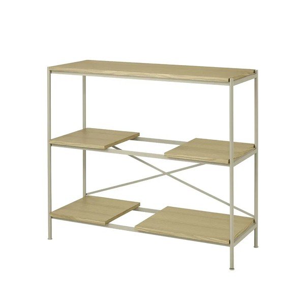 Regal u dekoru hrasta u prirodnoj boji 105x92x40 cm Sukoya – Blomus-image-2