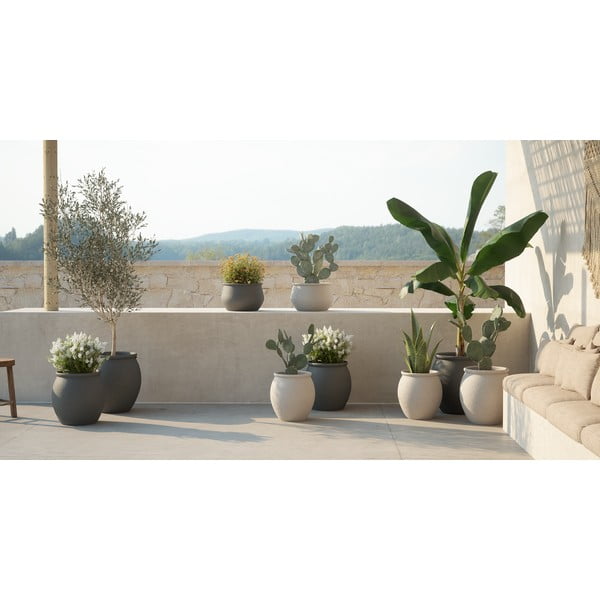 Keramička ručno rađena tegla za cvijeće ø 29 cm Artemis – Artevasi-image-3