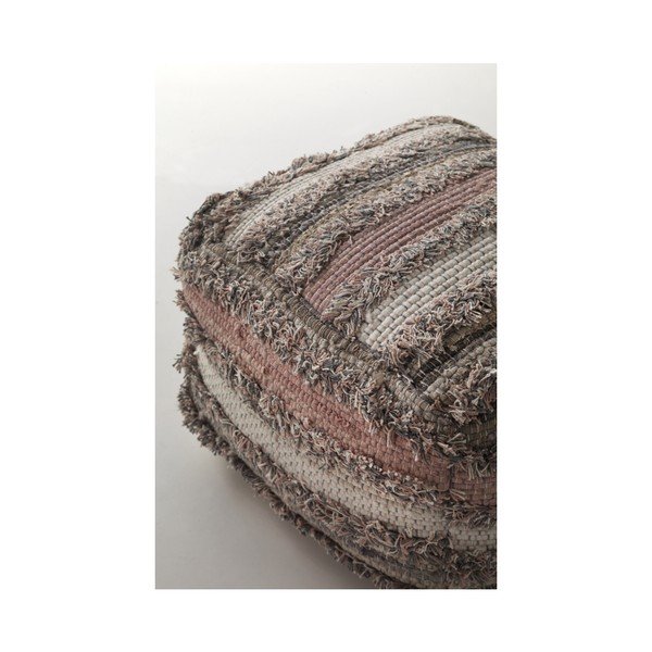 Sivo-ružičasti tabure s uzorkom Geese Ceylon-image-2