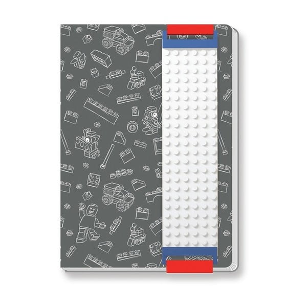 A5 LEGO® siva bilježnica