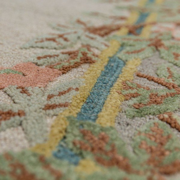 Ručno rađena vunena staza 80x300 cm Verona Floral  – Flair Rugs-image-4