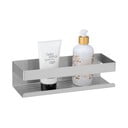 Samodržeća kupaonska polica od nehrđajućeg čelika u mat srebrnoj boji Genova - Wenko