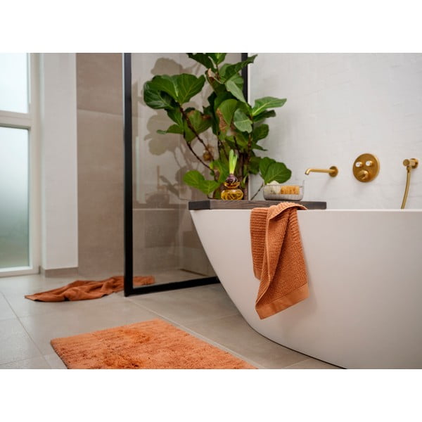 Žuti  pamučan ručnik od frotira 50x70 cm Classic – Zone-image-2