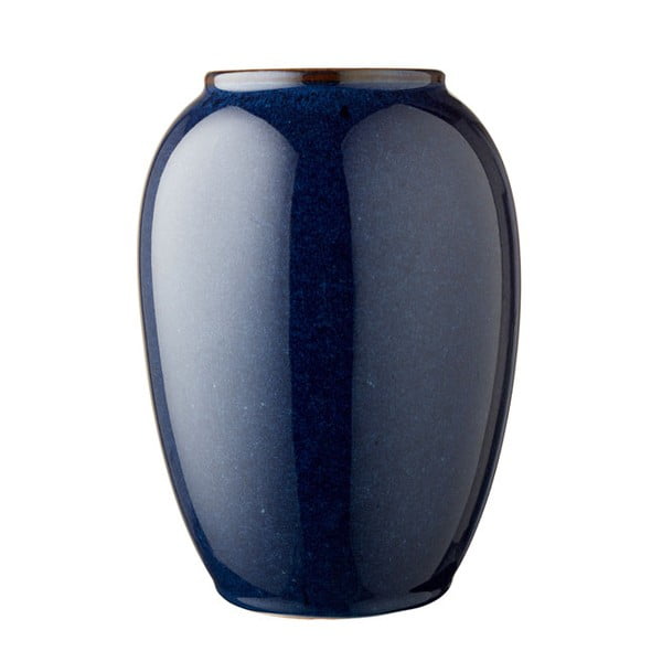 Bitz Pottery plava zemljana vaza