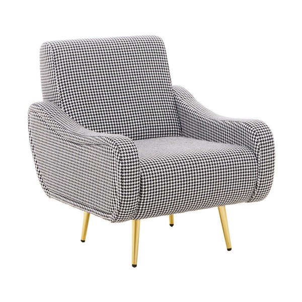 Crno-bijela fotelja Holli – Premier Housewares