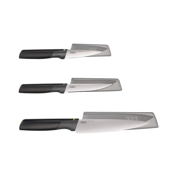 Set noževa sa štitnicima 3 kom od nehrđajućeg čelika Elevate – Joseph Joseph