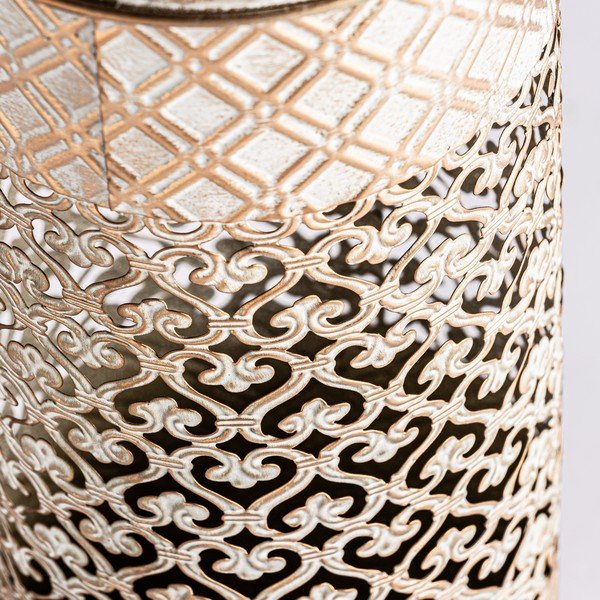 Metalna visoka vaza u zlatnoj boji Jaipur – Burkina-image-1