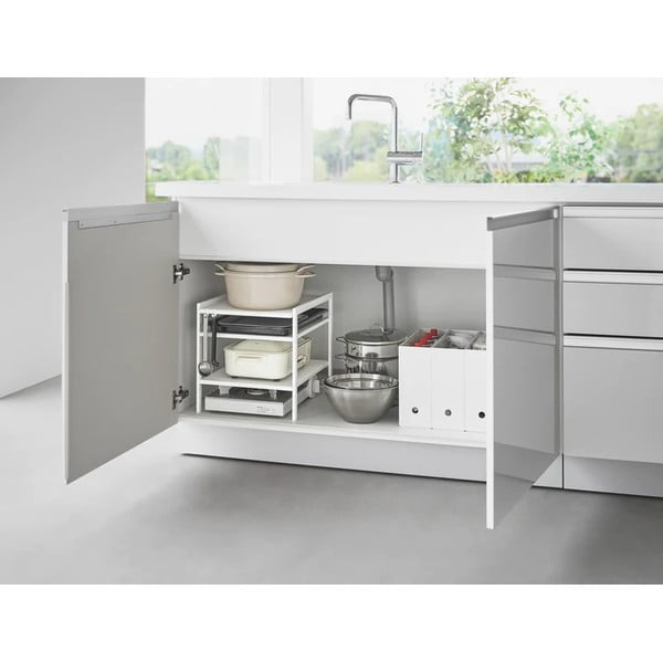 Metalna dodatna kuhinjska polica Tower – YAMAZAKI-image-2