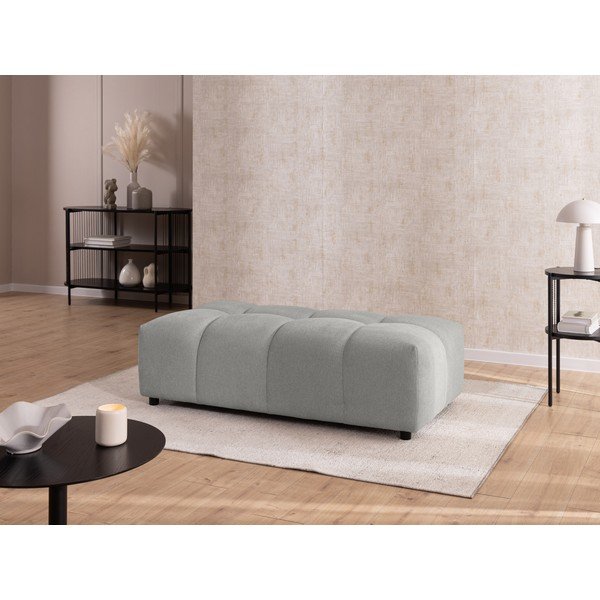 Svijetlo sivi tabure Albane  – Ropez-image-1