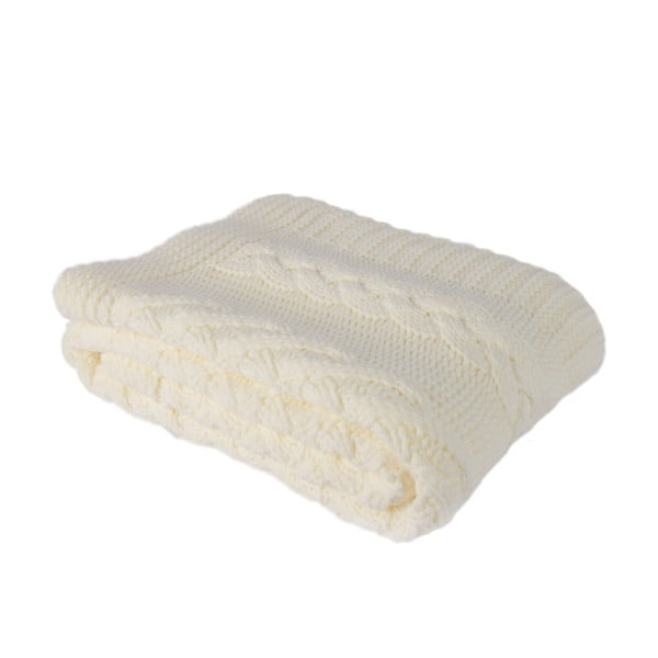 Svijetlo krem pokrivač za krevet Talia 130 x 170 cm-image-1