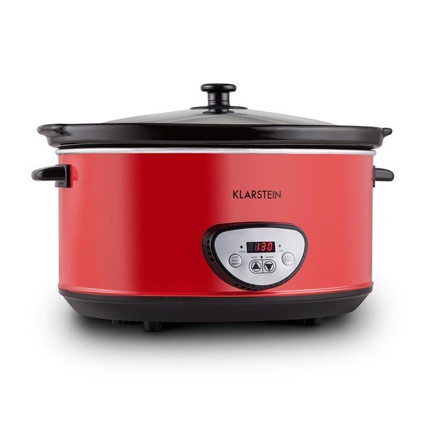 Crveni slow cooker Klarstein Bankett, 6,5 l-image-4