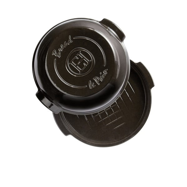 Crni keramički kalup za kruh Emile Henry, ⌀ 29,5 cm-image-1