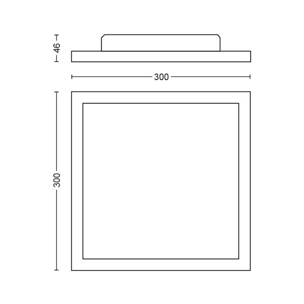 LED stropna svjetiljka 19 W Aurelle – Philips Hue-image-3
