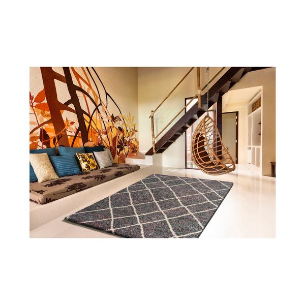 Sivi tepih Universal Kasbah Line, 80 x 150 cm-image-1