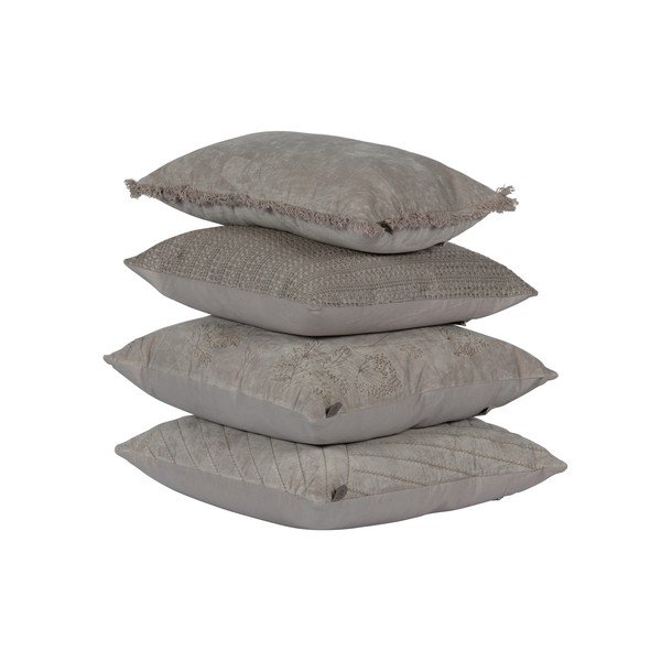 Bež ukrasni jastuk BePureHome Velvet Nougat, 50 x 50 cm-image-1