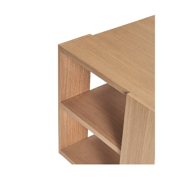 Pomoćni stol u dekoru hrasta 37x37 cm Merge – Hübsch-image-2