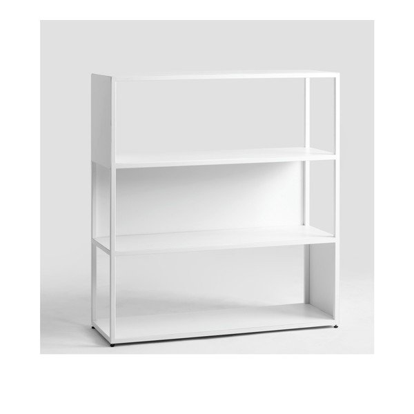 Bijela polica za knjige Custom Form Hyller Side, visina 110 cm-image-1