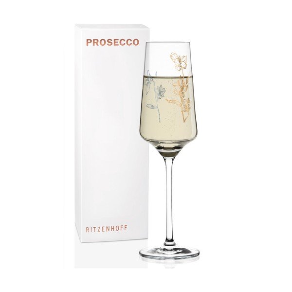 Ritzenhoff Marvin Benzoni Orchids kristalno staklo prosecco čaša, 230 ml-image-1