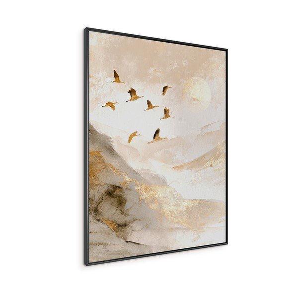 Tiskana slika s okvirom 60x80 cm Golden Peaks II – Styler-image-4