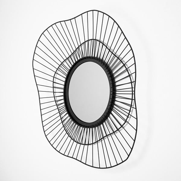 Zidno ogledalo 69x60 cm Flora – Wallity-image-4