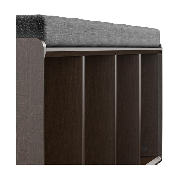 Smeđa kutija za cipele s klupom Novogratz Brittany-image-1