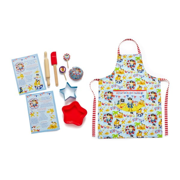 Set za pečenje za djecu s pregačom Cooksmart England Pirate