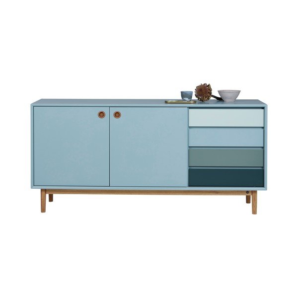 Mentol zelena niska komoda 170x80 cm Color Box – Tom Tailor-image-3