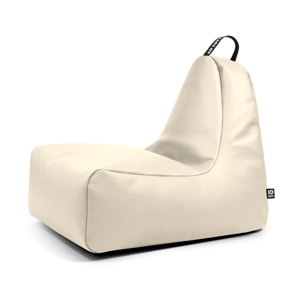 Bež vreća za sjedenje od imitacije kože Chill XL – So Soft?